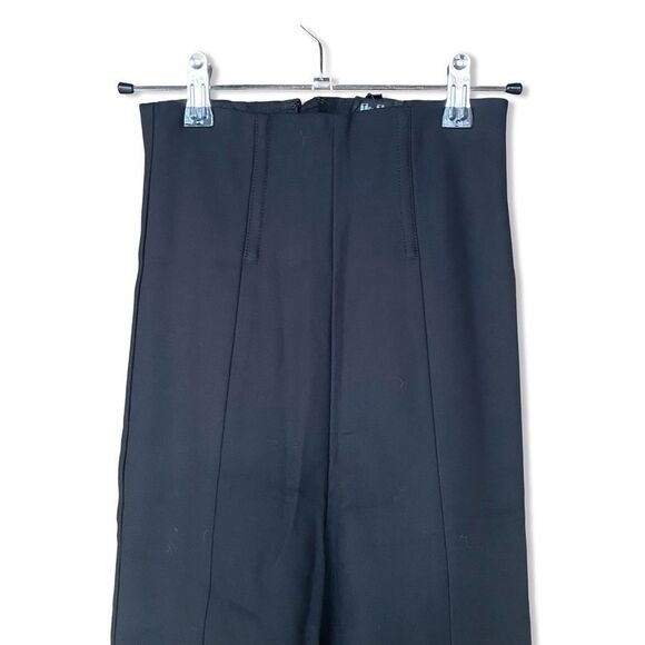 NWT Helsa The Cigarette Pant Black ultra high rise flares bells Revolve XS - Picture 6 of 15